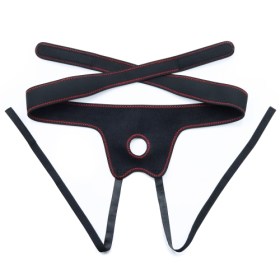 Crni Strap On sa vibracijom- LVTOY00761-5